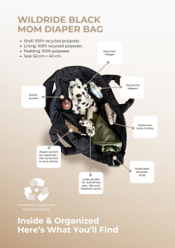 Preview: Mom Diaper Bag Black